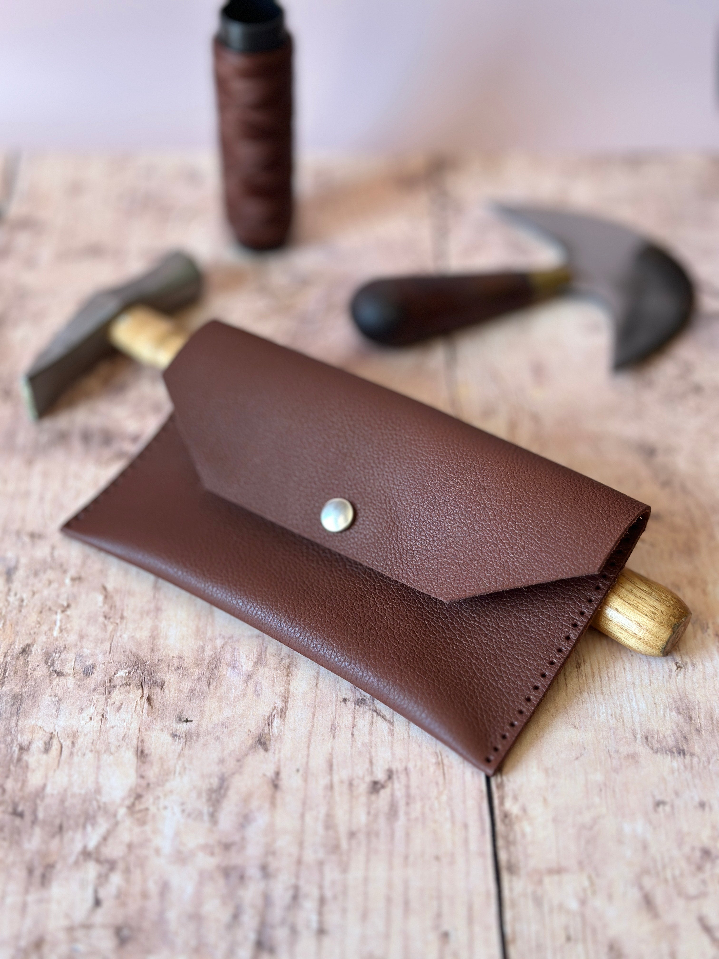 Box DIY Pochette marron