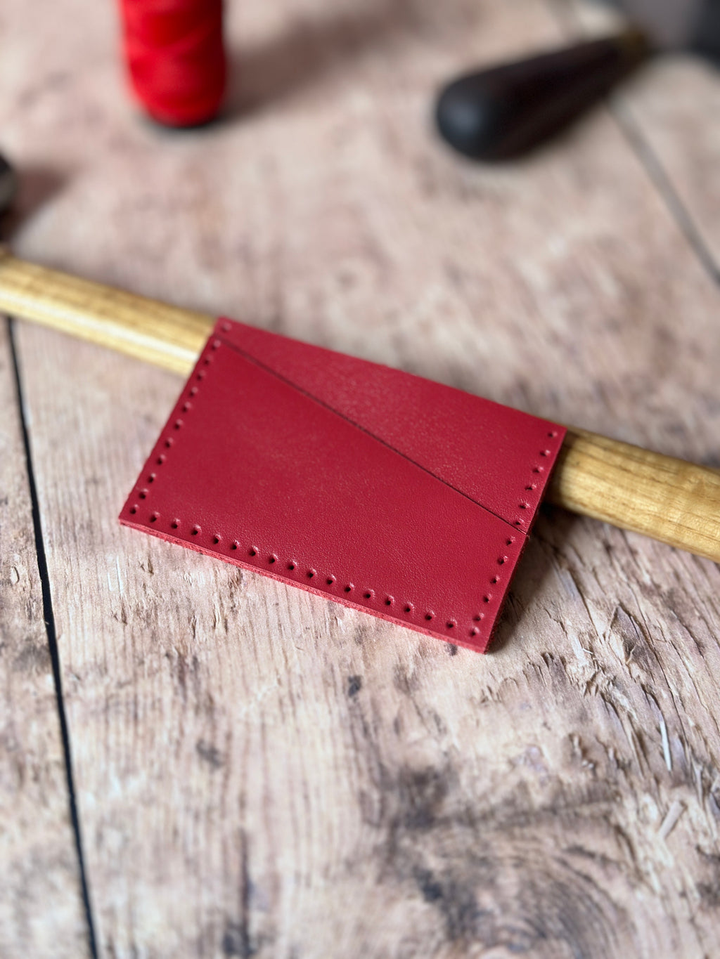 Box DIY Porte cartes rouge