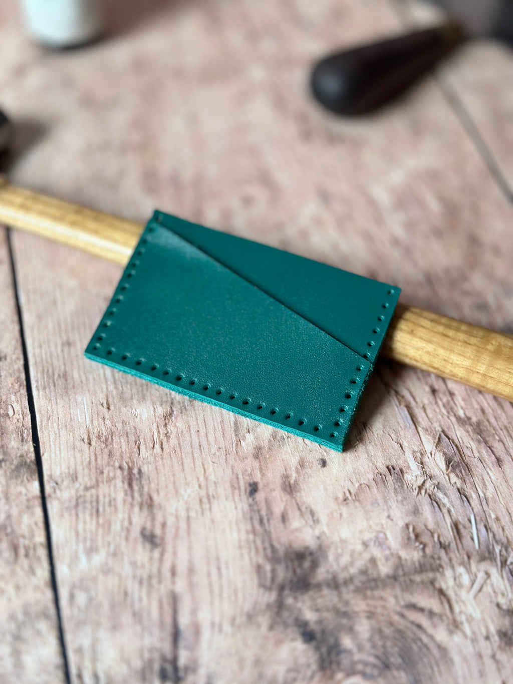 Box DIY Porte cartes vert
