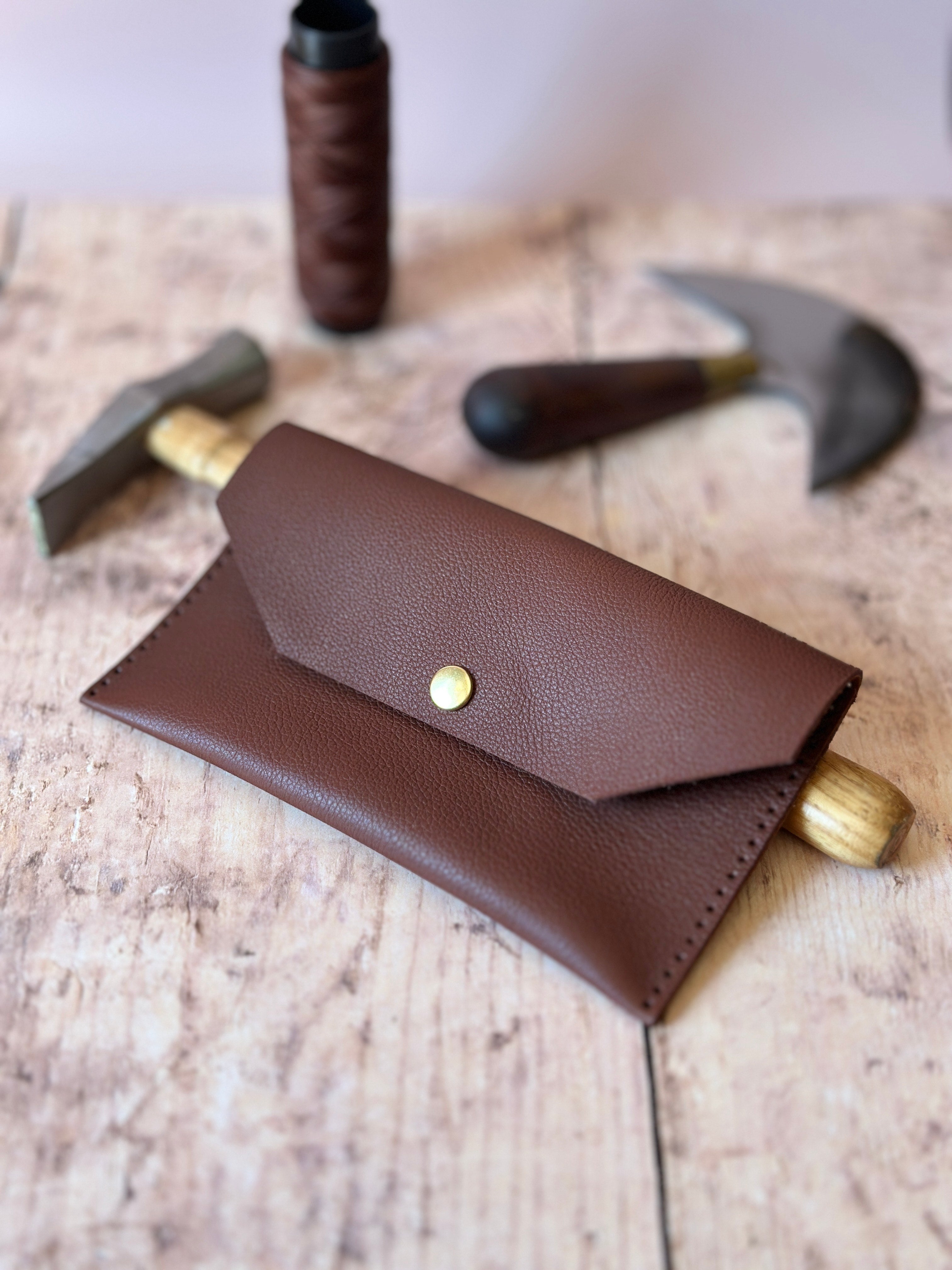Box DIY Pochette marron