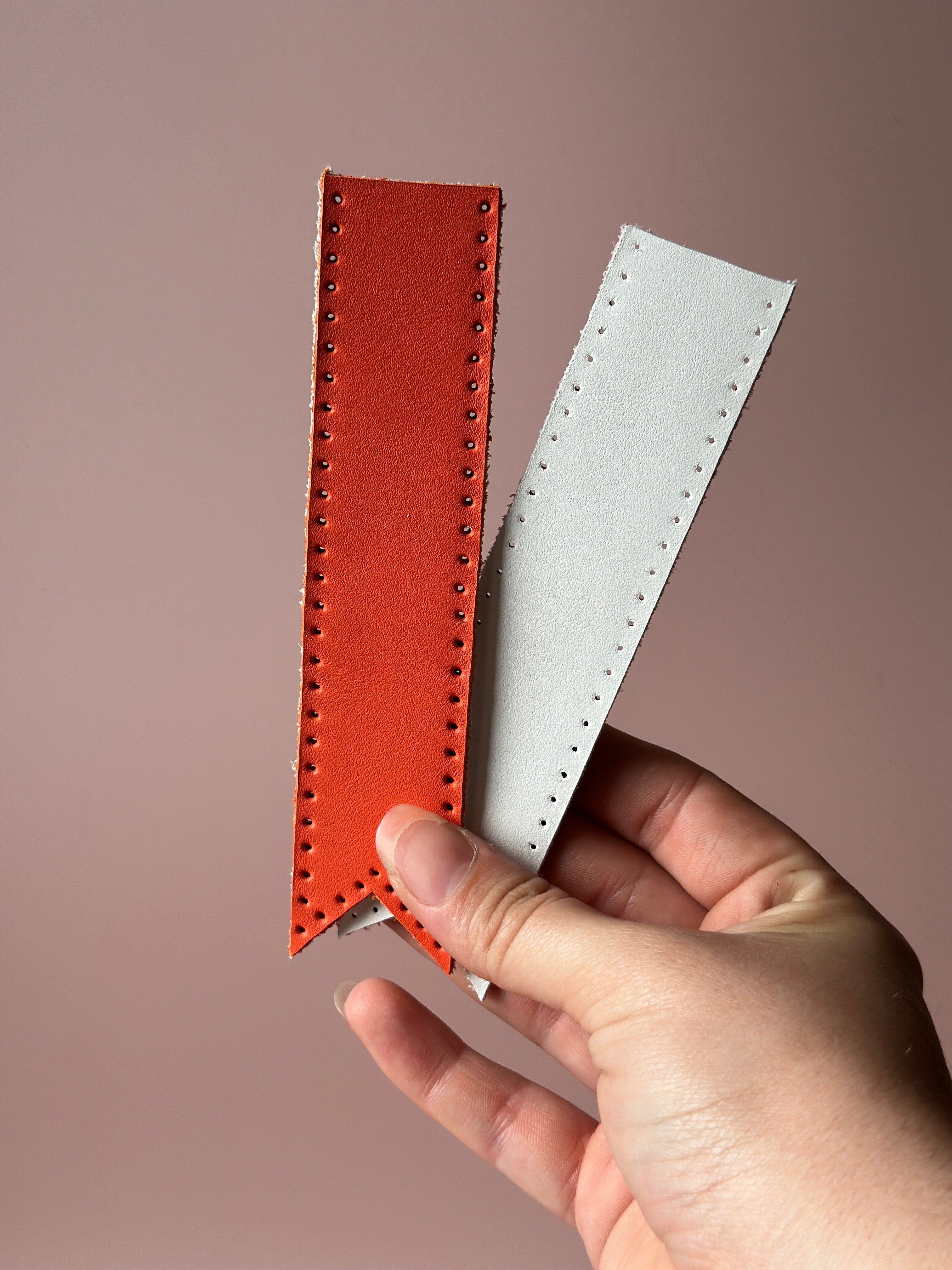 Box DIY Marque page orange / blanc