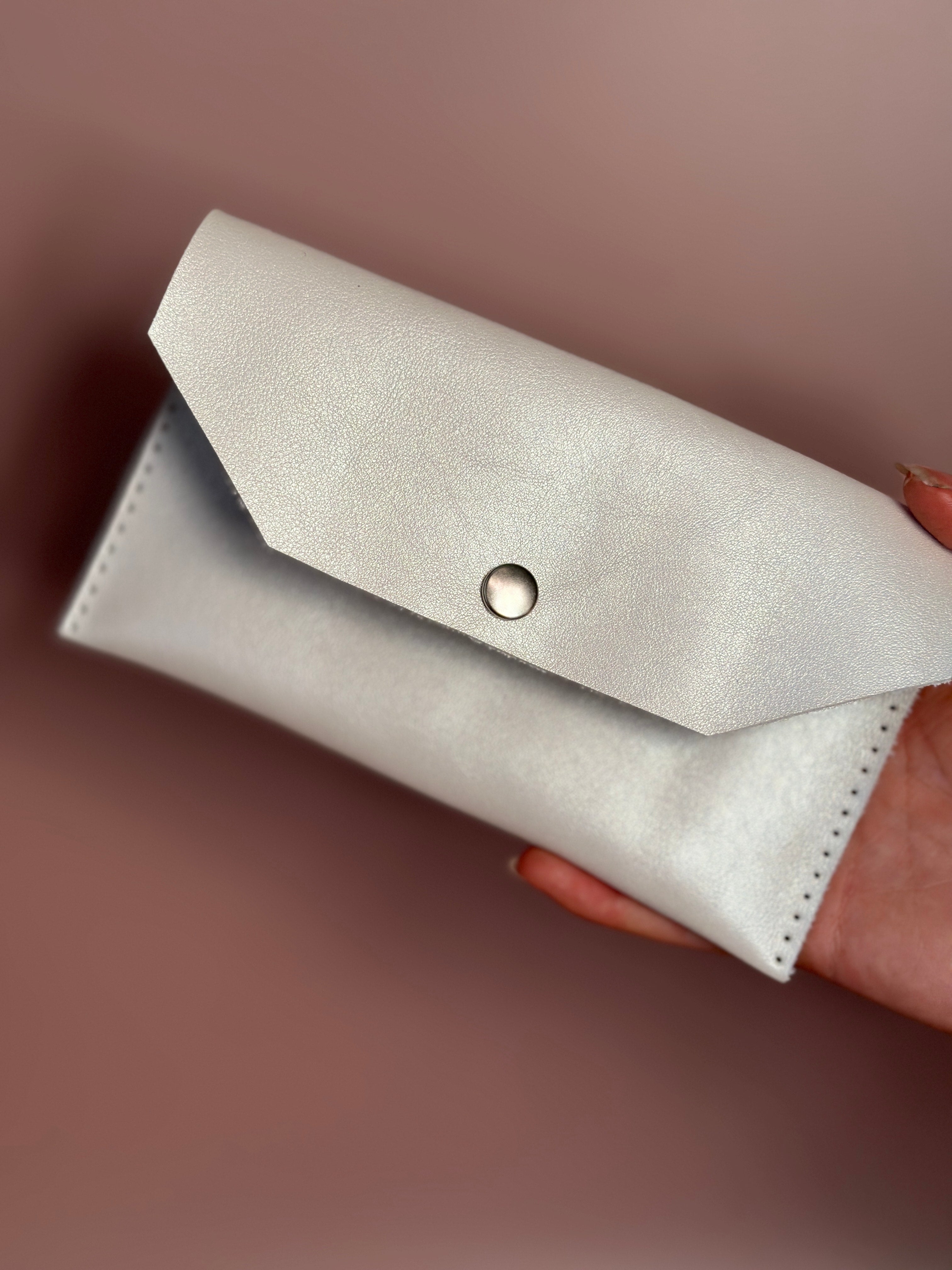 Box DIY Pochette blanche brillante