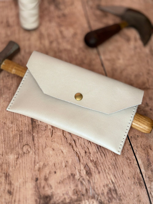Box DIY Pochette blanche brillante