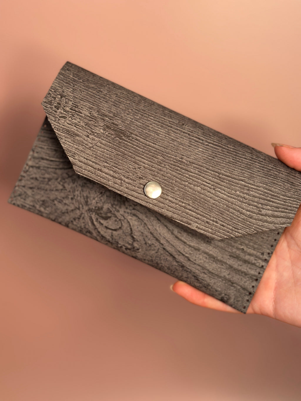 Box DIY pochette effet bois