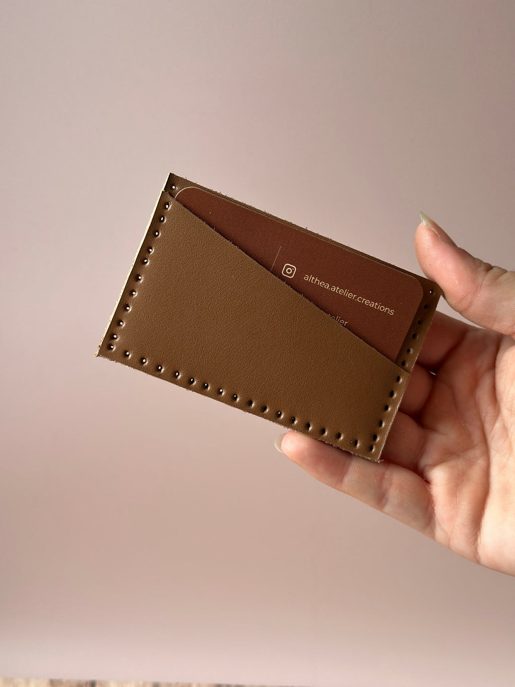 Box DIY Porte cartes marron