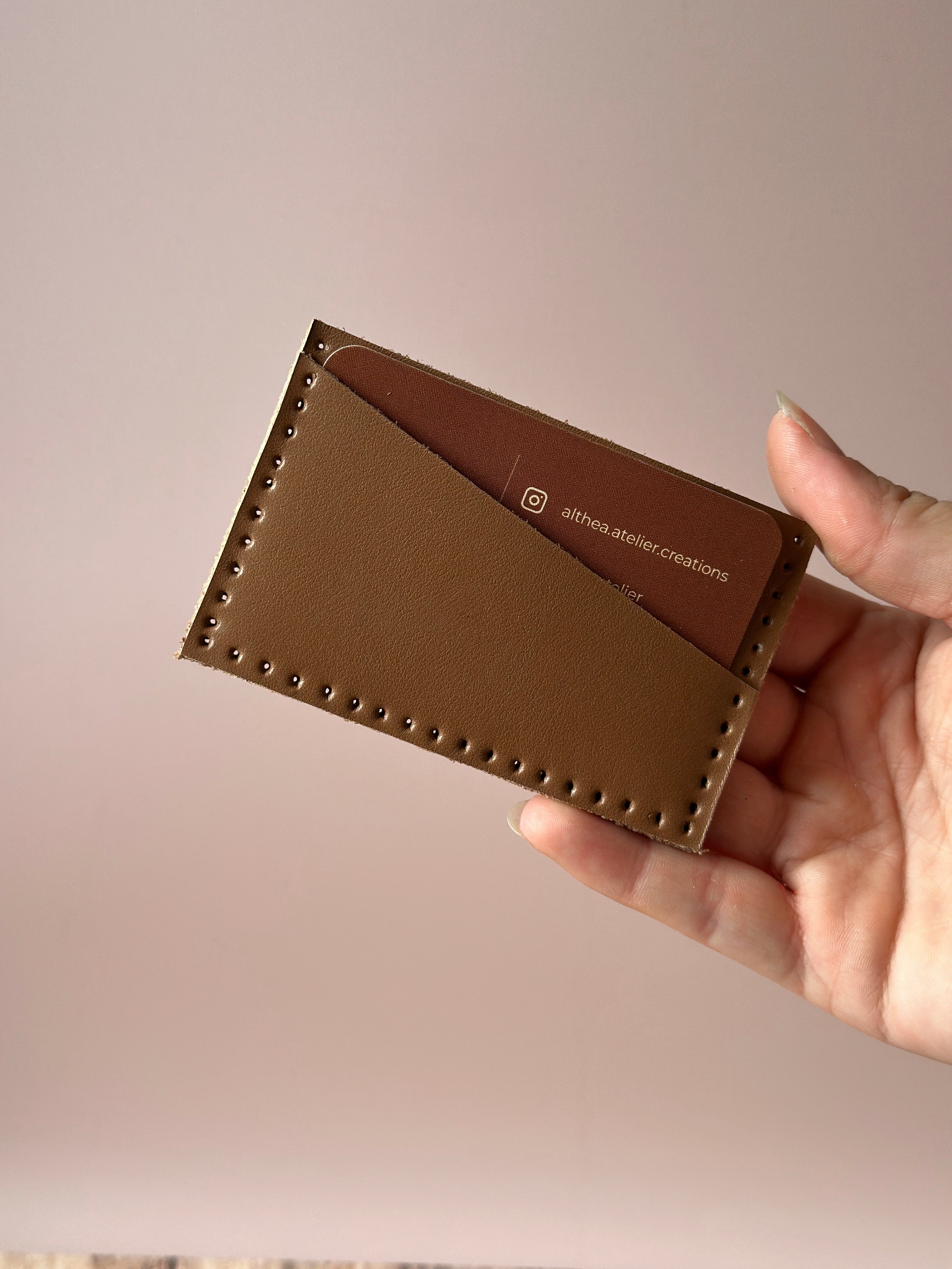 Box DIY Porte cartes marron