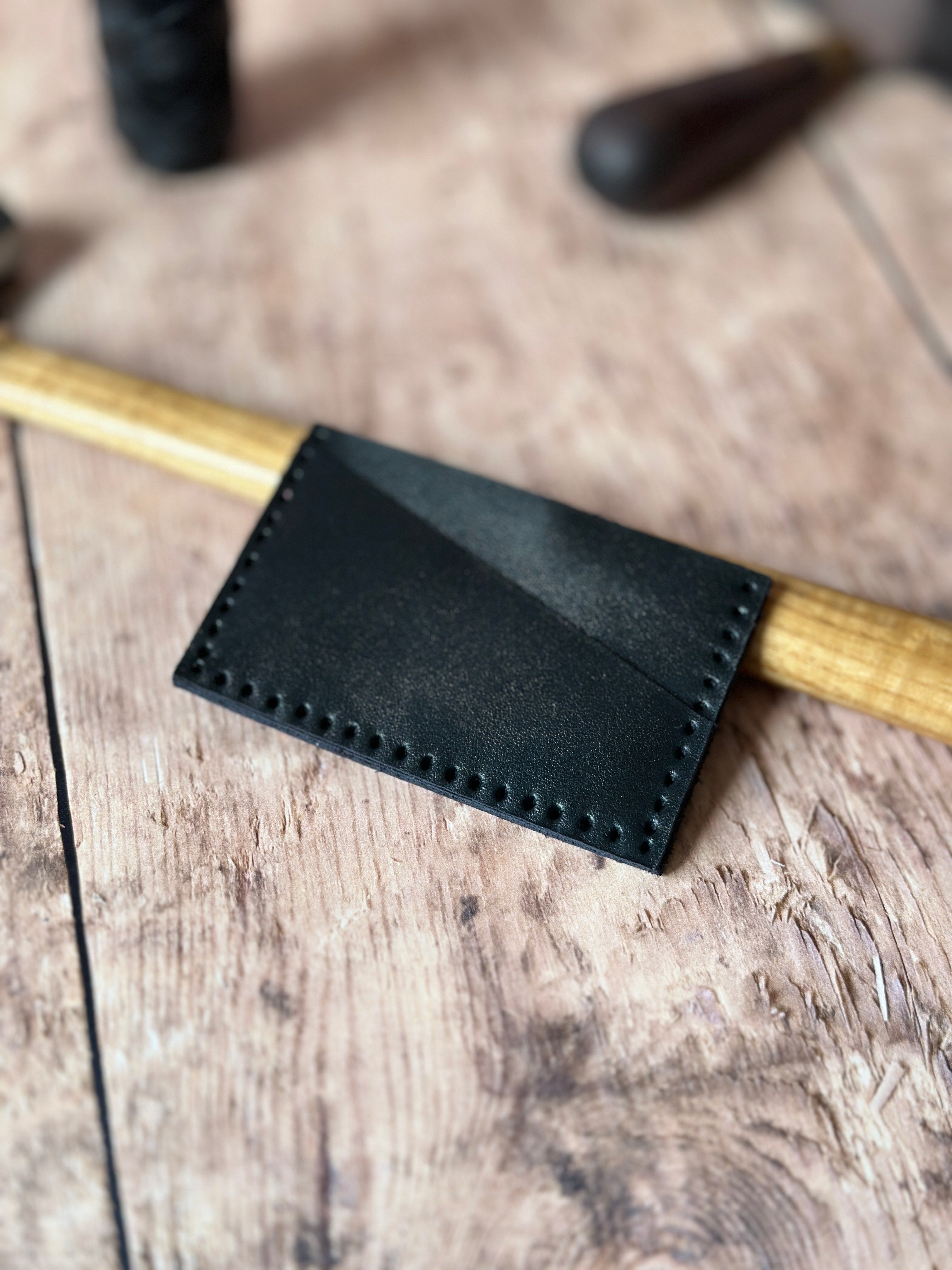 Box DIY porte cartes noir lisse